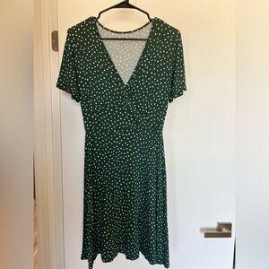 Green Polka Dot Dress